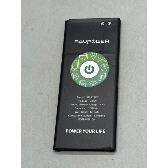 RAVPower Rechargeable Li-Ion Battery For Samsung Note 4/Note Edge READ - Picture 2 of 6
